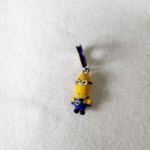 New sterling silver Minion Kevin dangle charm for jewelry/ Pandora like bracelet